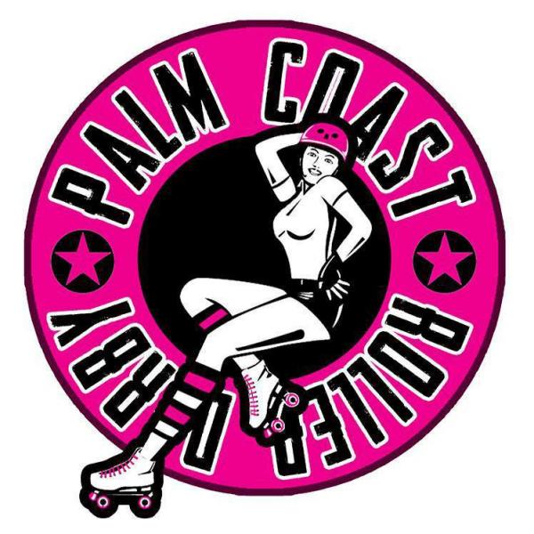 Palm Coast Roller Derby logo